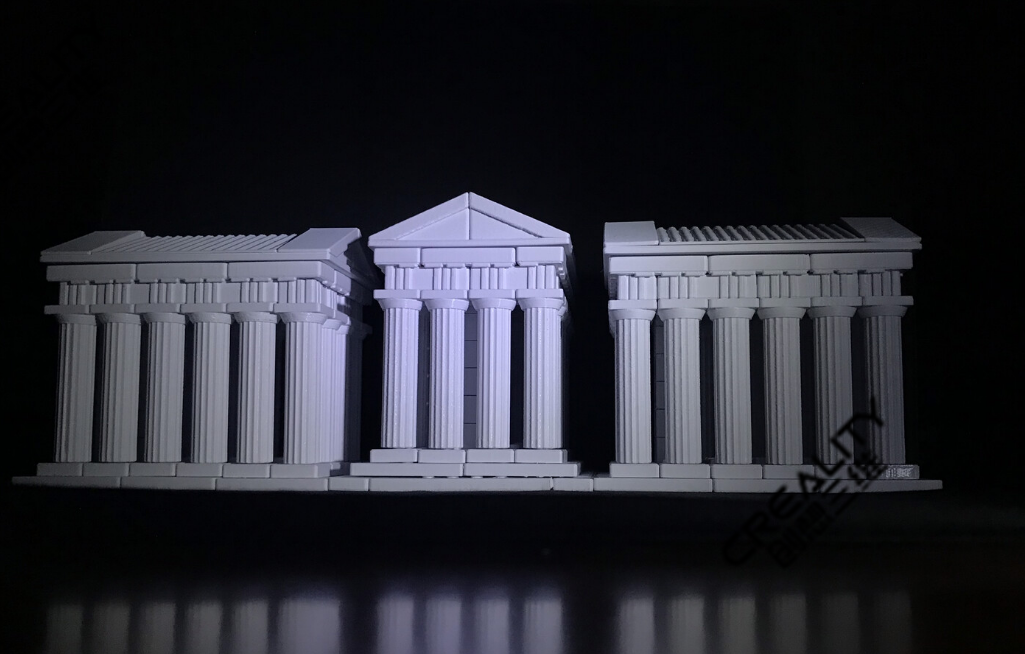3D打印机建筑群项目