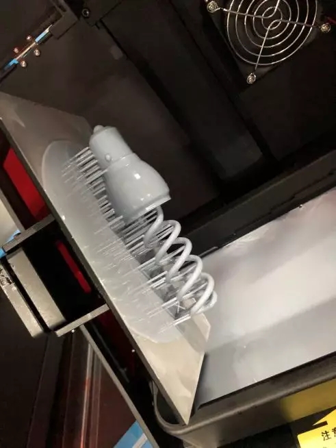 光固化3D打印机打印模型