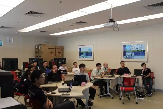 3D打印机培训现场