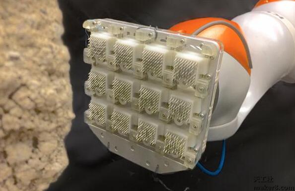 斯坦福大学为攀岩机器人3D打印微型爪夹