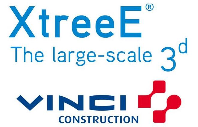 XtreeE与法国知名建筑公司VINCI合作开发建筑类3D打印技术