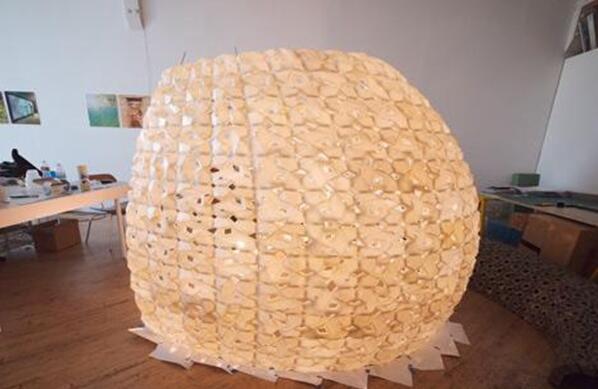 这个漂亮的建筑物居然用盐3D打印而成