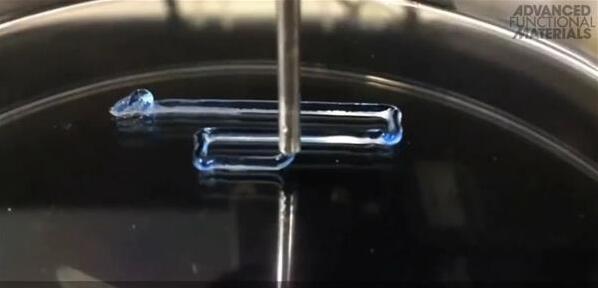 研究员开发出3D打印混合生物墨水