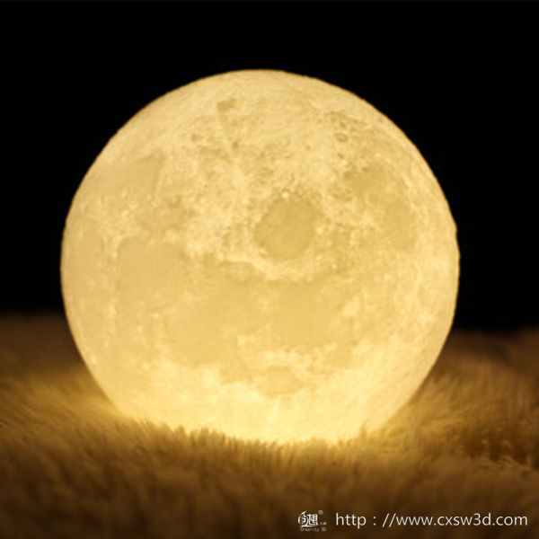 Lithophane与3D打印——月球灯的源起