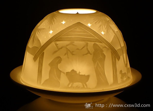 Lithophane与3D打印——月球灯的源起