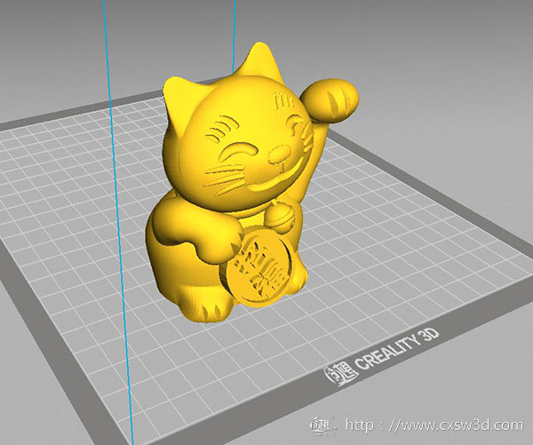 春节快乐 恭喜发财|快来给招财猫3D打印一个女朋友吧！