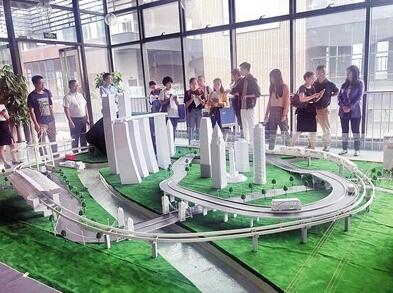 首个3D打印智能化城市沙盘亮相九龙坡