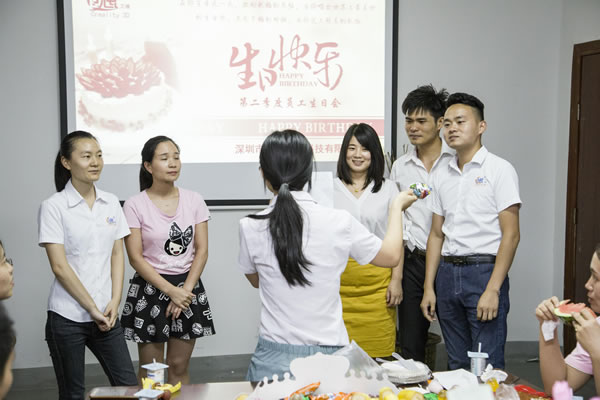员工生日会︳温情六月，有家.有爱  