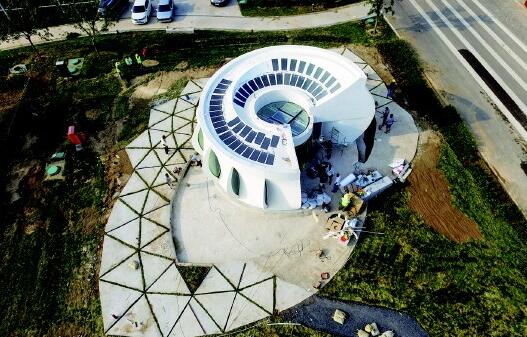 3D打印技术彰显未来主义建筑