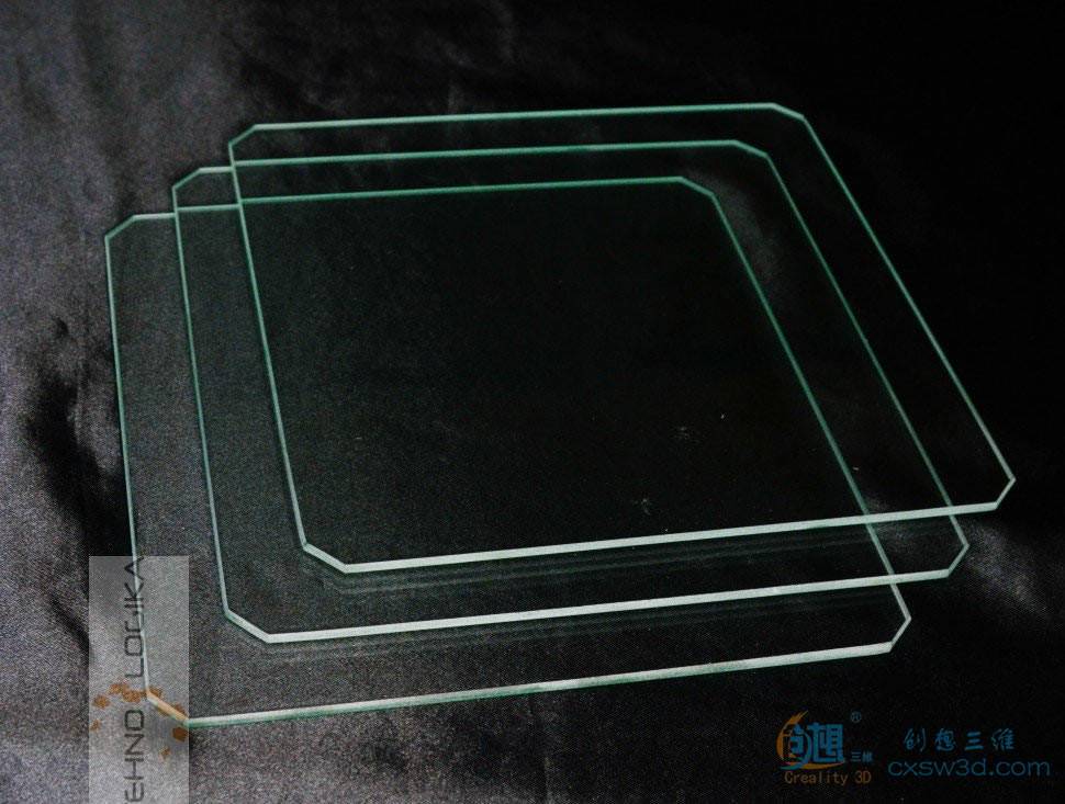 创想三维：3D打印机玻璃热床板的优点和选用指南