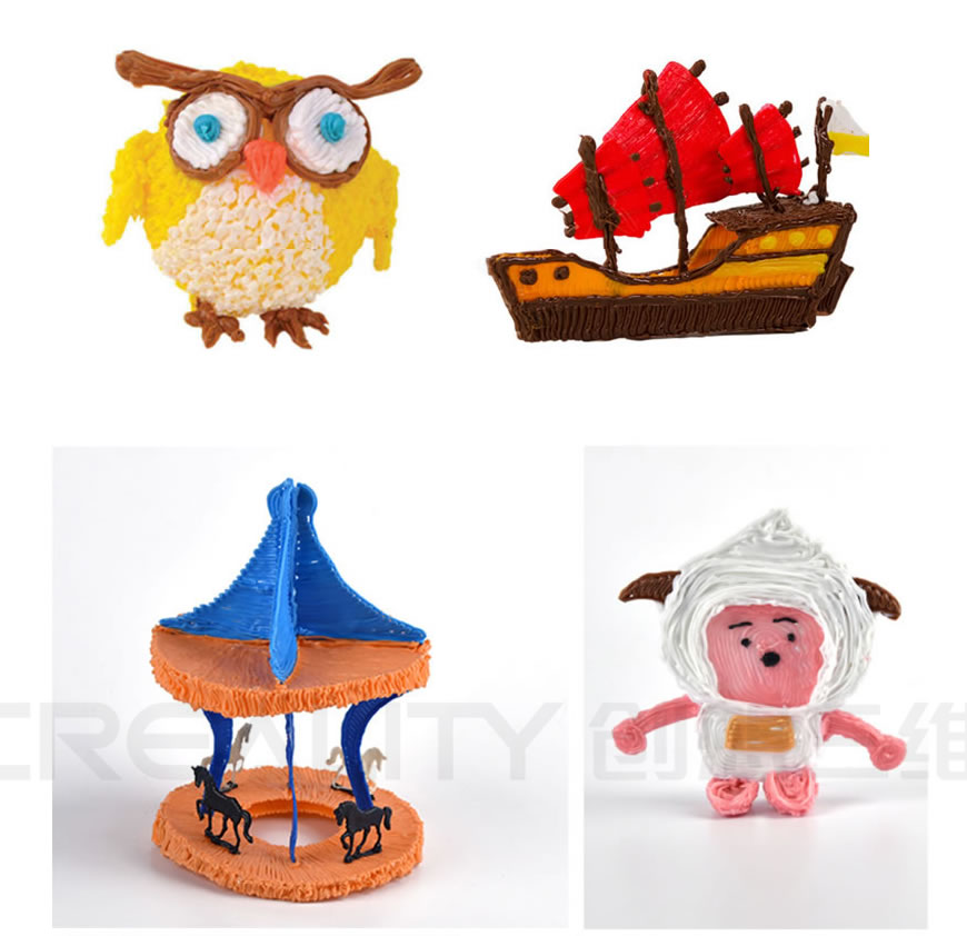 3D打印笔作品
