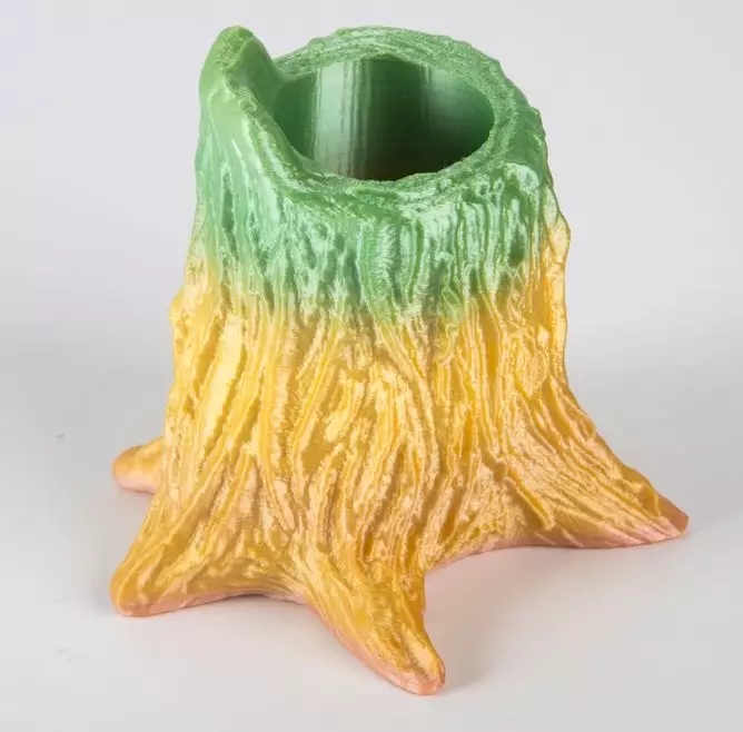 3D打印机火山模型