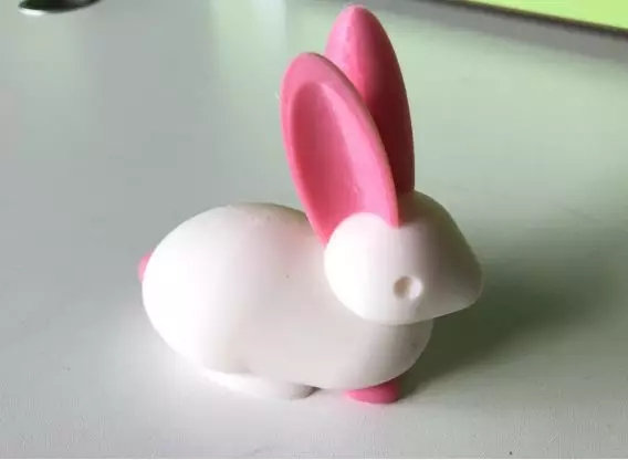3D打印机成品效果如图