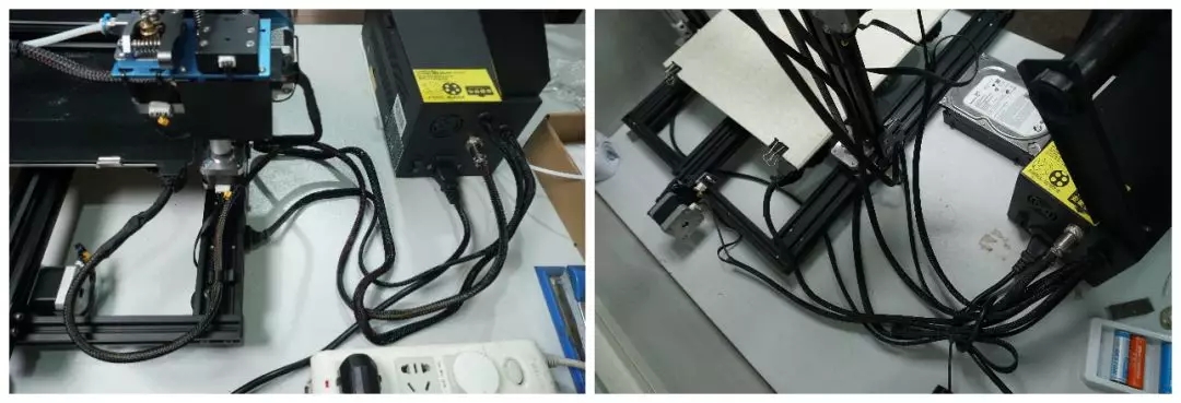 3D打印机CR-10 V2 和CR-10S的走线和线的数量 3D打印机CR-10 V2 和CR-10S的走线和线的数量