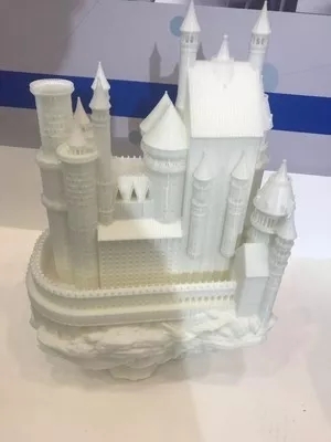 客户用创想三维3D打印机打印的建筑成品
