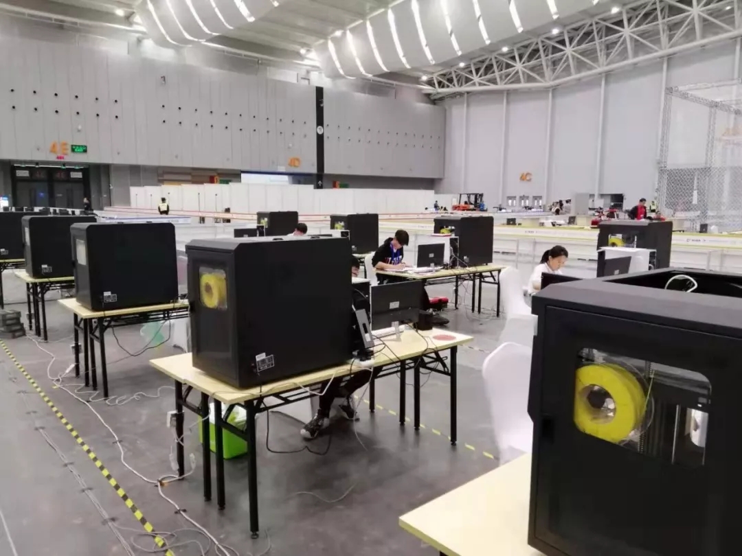 3D打印机工业设计选手们专业比赛现场 3D打印机工业设计选手们专业比赛现场