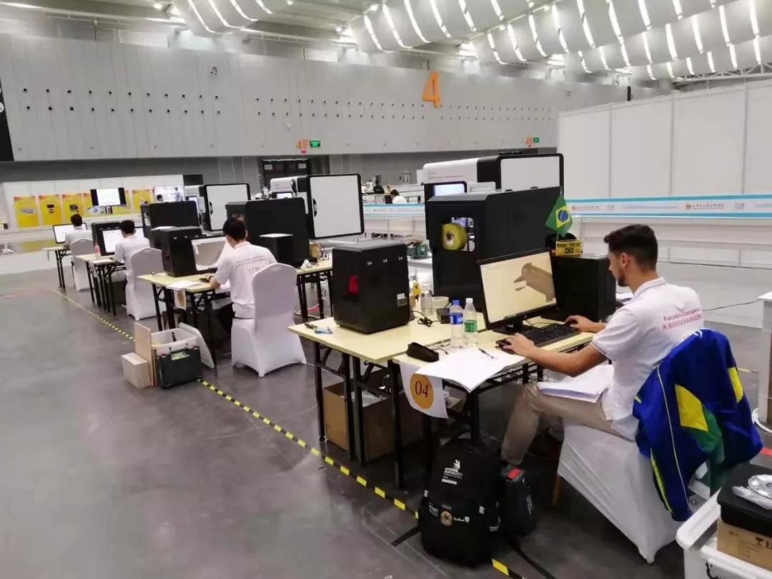3D打印机工业设计赛选手3D建模图