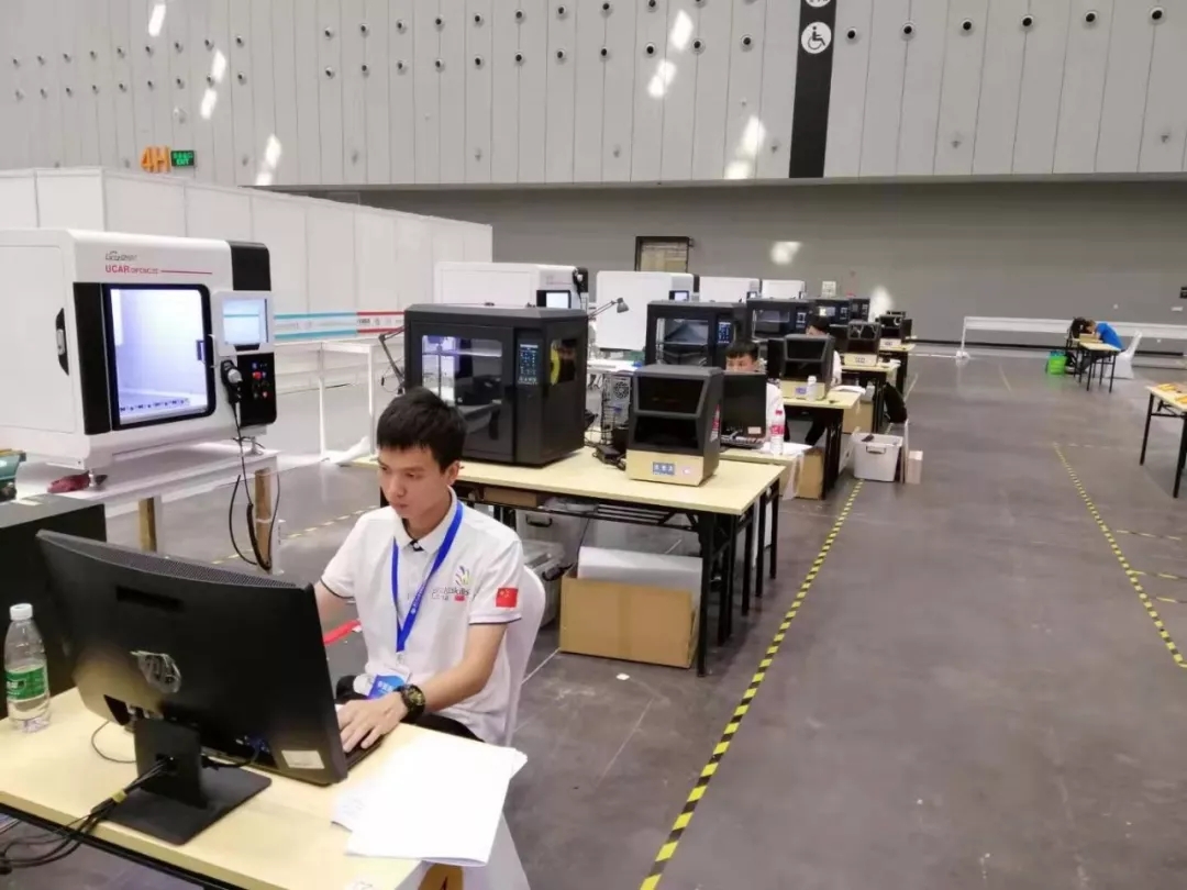 3D打印机工业设计赛选手3D建模图