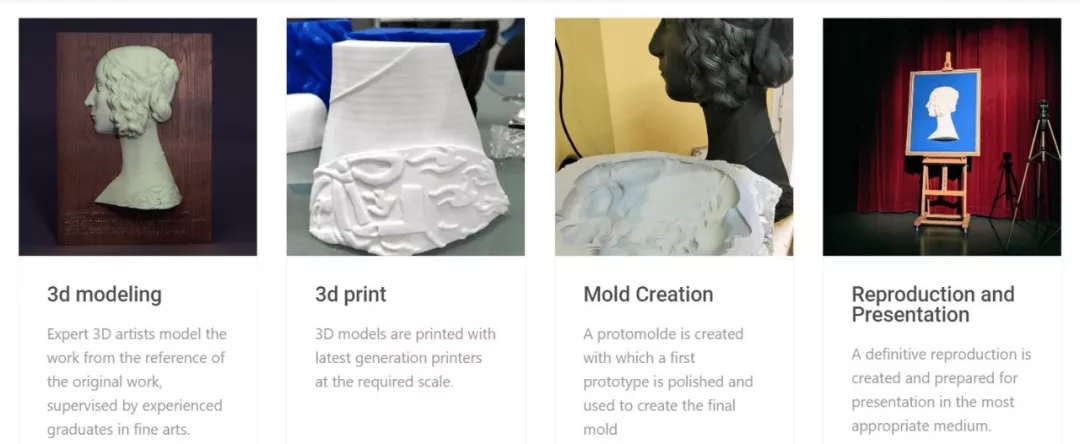3D打印机艺术品模型