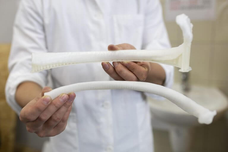 3d打印机打印人体骨骼器官