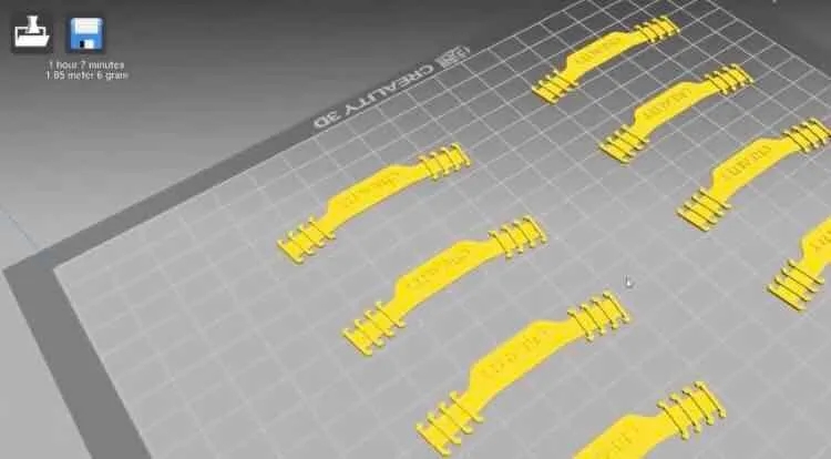 创想三维3D打印口罩扣分享文件