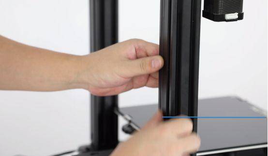 3D打印机将排线嵌入型材
