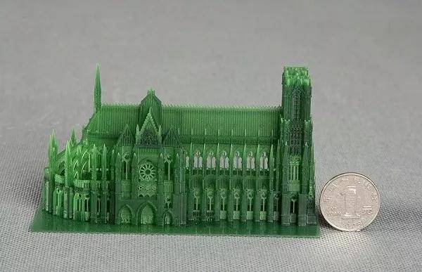3D打印巴黎圣母院